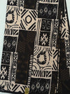 African Wax Print Fabric, Mud Cloth Style Patchwork Cotton, Tribal Sewing Textile