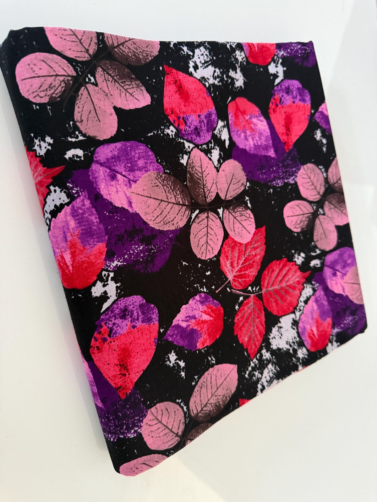 African Print Cotton Fabric, Botanical Leaf Ankara, Apparel Quilting Yardage