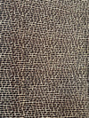 Ankara Cotton Fabric Per Yard, Cream Brown Black Mosaic, Sewing Apparel Home Décor